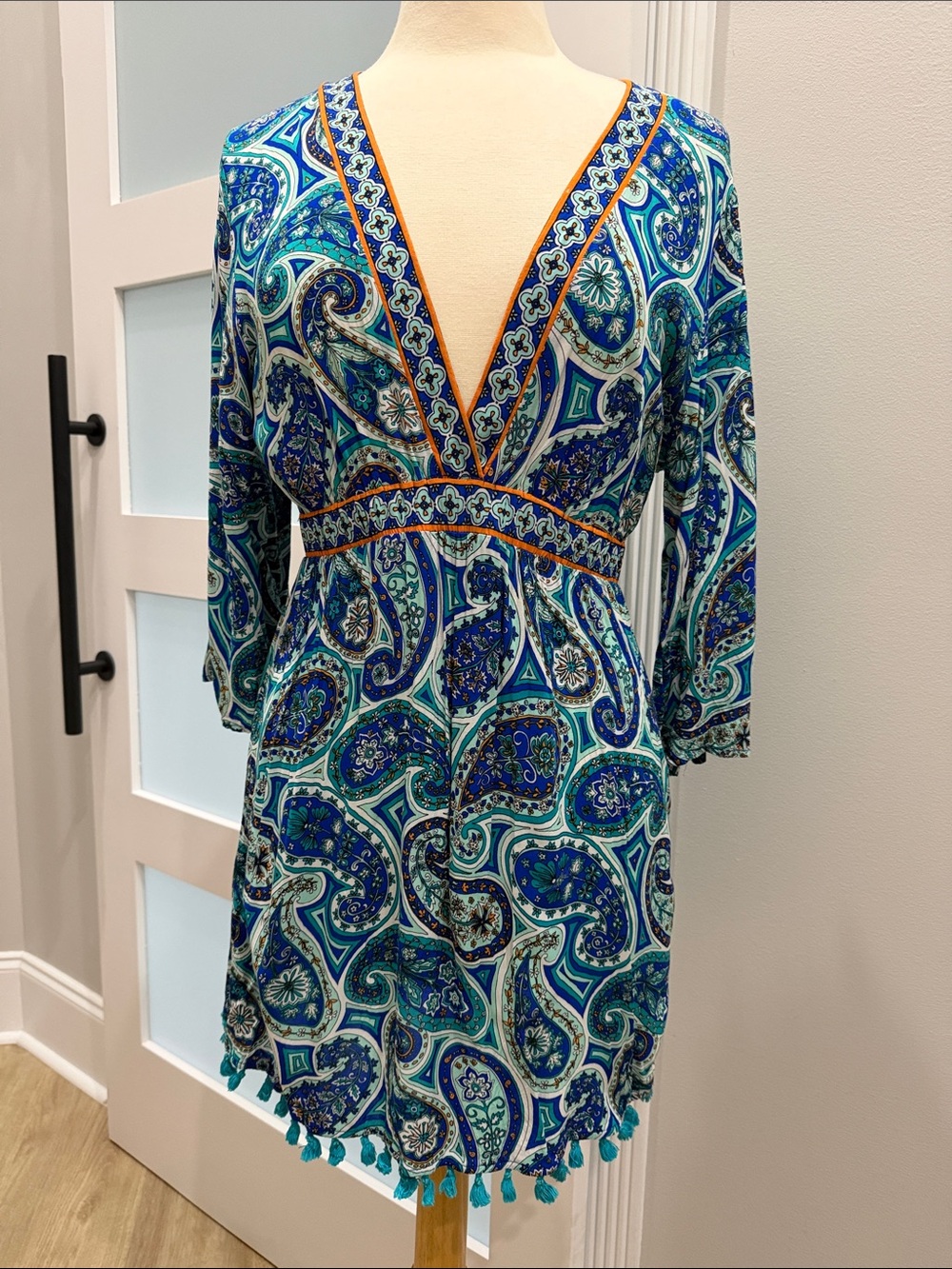 Trina Turk Swimsuit Paisley Coverup